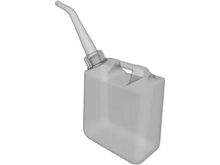 General 20L Gas Can 3D Model preview