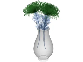 Flowers 3D Model preview