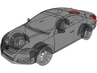Volkswagen Passat 3D Model preview