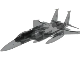 F-15C 3D Model preview