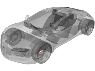 Technicon Compact Concept 3D Model preview