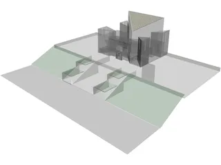 Supreme Court of Pakistan 3D Model preview
