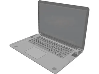 Apple Macbook Pro 15 Inch 3D Model preview