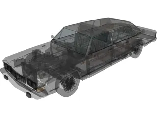 GAZ-14 Chaika (1977) 3D Model preview