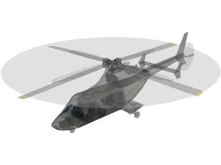 Bell 430 3D Model preview