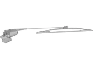 Windshield Wiper 3D Model preview