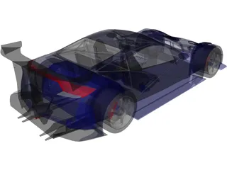 Honda HSV-010 GT 3D Model preview