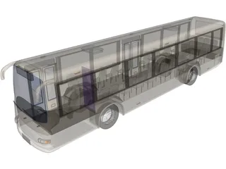 Bus China 3D Model preview