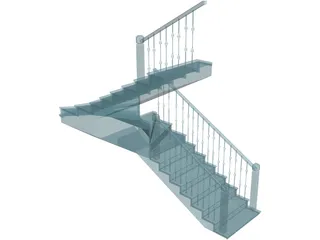 Staircase 3D Model preview
