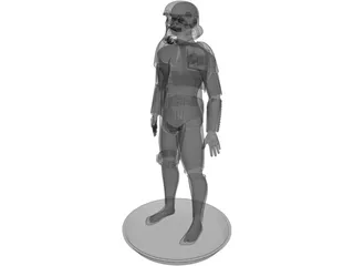 Star Wars Stormtrooper 3D Model preview