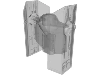 Star Wars Tie Fighter 3D Model preview