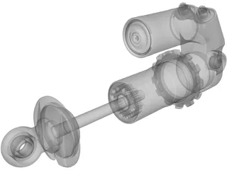Monoshock 3D Model preview