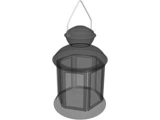 Lantern 3D Model preview