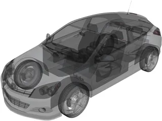 Opel Astra 3D Model preview