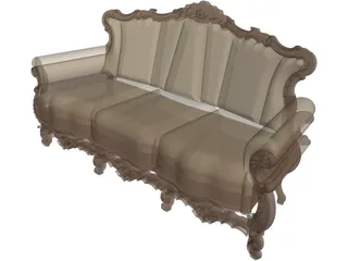 Sofa 3D Model preview