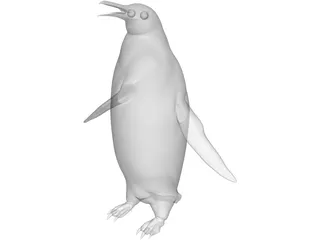 Penguin 3D Model preview