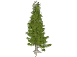 Needle Tree 3D Model preview