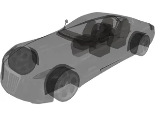 Maybach Exelero Coupe 3D Model preview