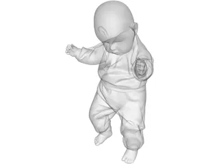 Child 3D Model preview