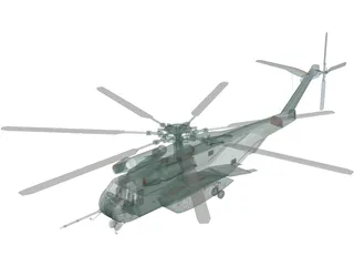 Sikorsky MH-53E Sea Dragon 3D Model preview