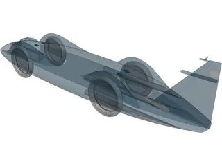 Bluebird CN7 Proteus 3D Model preview