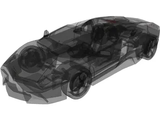 Lamborghini Reventon Roadster (2010) 3D Model preview