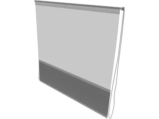 Roll Cortina 3D Model preview