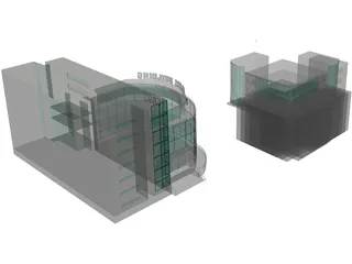 Helios Building Global CyberSoft 3D Model preview