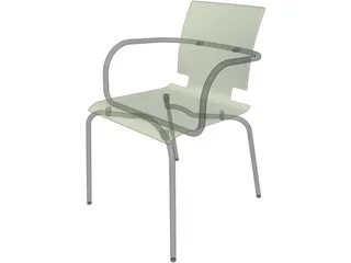 Living Room Contemporan 3D Model preview