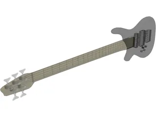 Strinberg 5 Bass Guitar 3D Model preview