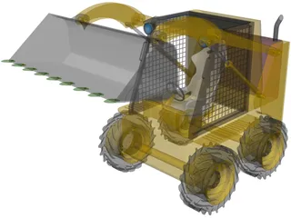 Bobcat 3D Model preview