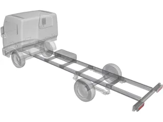 Nissan Cabstar 3D Model preview