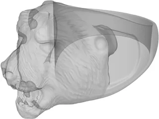 Ring Bear 3D Model preview