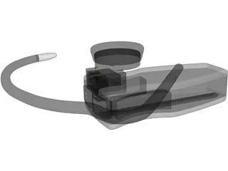 Ear Piece 3D Model preview