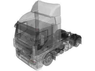 Iveco Stralis AS 440 (2007) 3D Model preview