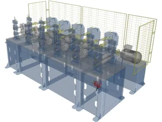 Roll Forming 3D Model preview