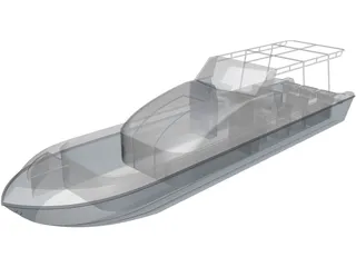 Boat 3D Model preview