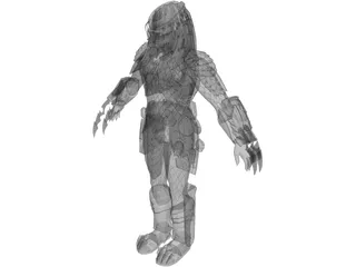 Predator 3D Model preview