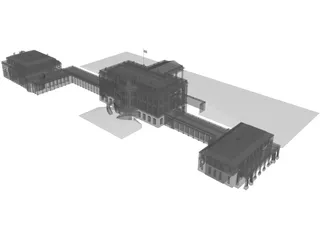 White House 3D Model preview
