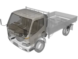 Isuzu Elf 3D Model preview
