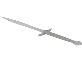 Sting Sword 3D Model preview