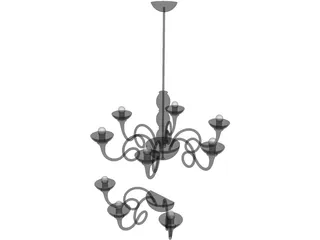 Pantalica Lamps 3D Model preview