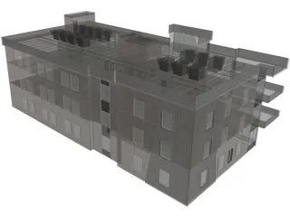 Office Building 3D Model preview