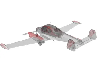 Let L-200 Morava 3D Model preview