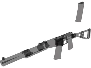AS-VAL 3D Model preview