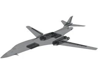 Rockwell B-1 Lancer 3D Model preview