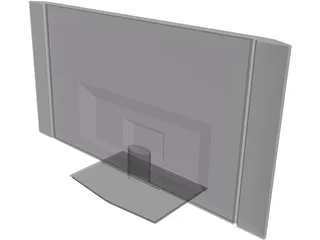 Pioneer TV 3D Model preview
