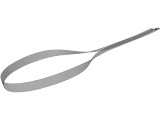 Lanyard 3D Model preview