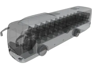 Bus 3D Model preview