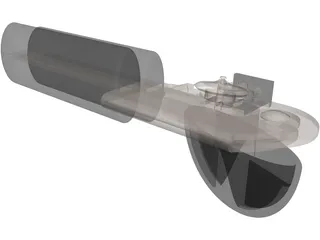 Can Opener 3D Model preview